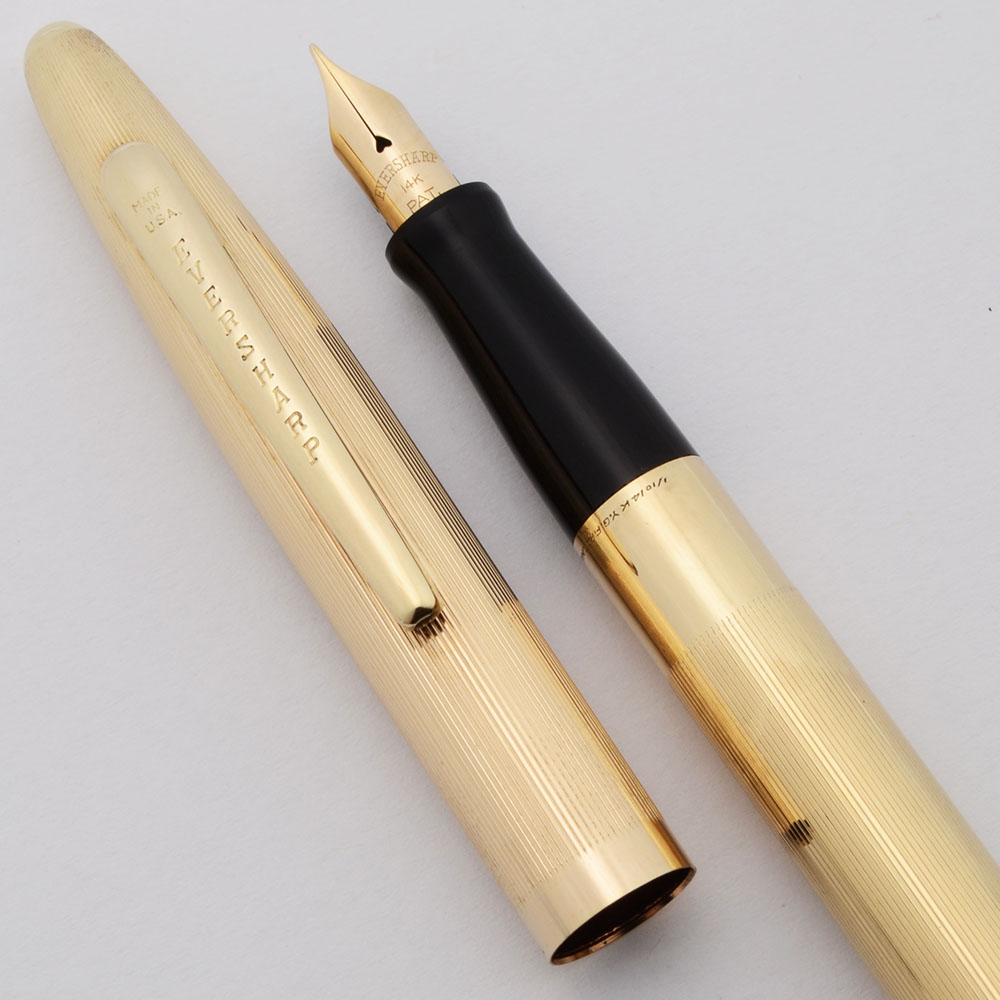 Eversharp Envoy Fountain Pen & Pencil Set (1948) - Yellow Gold
